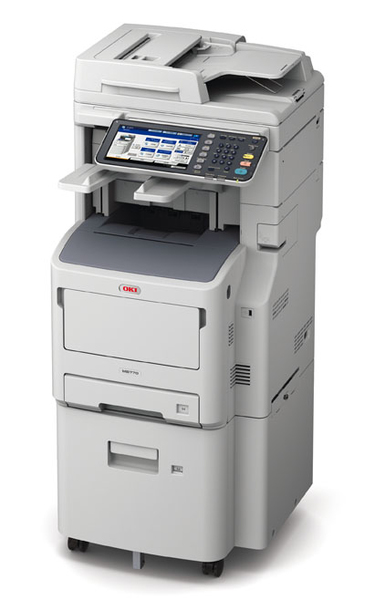 OKI MB 770dnvfax Duplex, LAN, A4 - LED mono printer