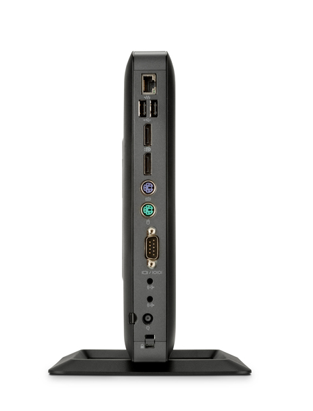 HP Flexible Thin Client t620 - Thin client - torni - 1 x GX-217GA 1.65 GHz - RAM 4 Gt - SSD 16 Gt - Radeon HD 8280E - GigE - WLAN: Bluetooth, 802.11a/b/g/n - Wi