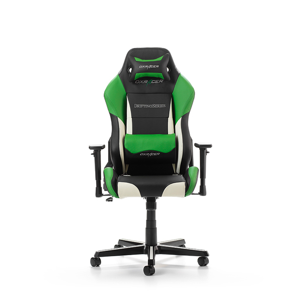 DXRacer Drifting - Spelstol - Gr&ouml;n Svart Vit