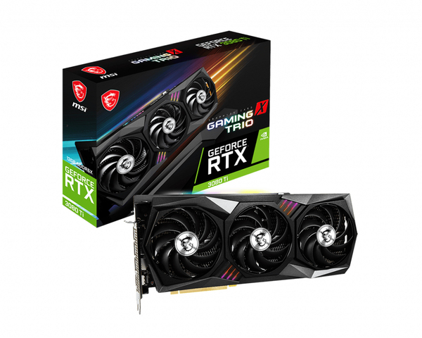 MSI GeForce RTX 3080 Ti Gaming X Trio 12 Gt -n&auml;yt&ouml;nohjain