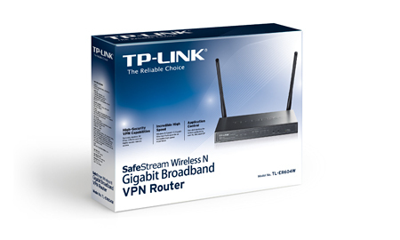 TP-Link 4-portars tr&aring;dl&ouml;s VPN-router, Gigabit LAN/WAN, 802.11n, svar