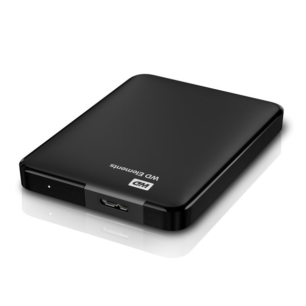 WD Elements Portable 500 GB - extern h&aring;rddisk , Svart