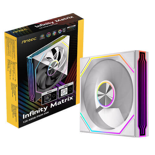 Antec IM 120 ARGB Chassifl&auml;kt - 120 mm - Vit