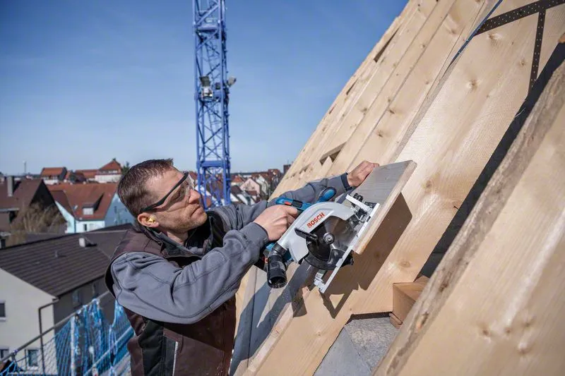 Bosch Cordless Circular Saw GKS 18V-57-2 Professional solo, 18V (blue/black, without battery and charger)