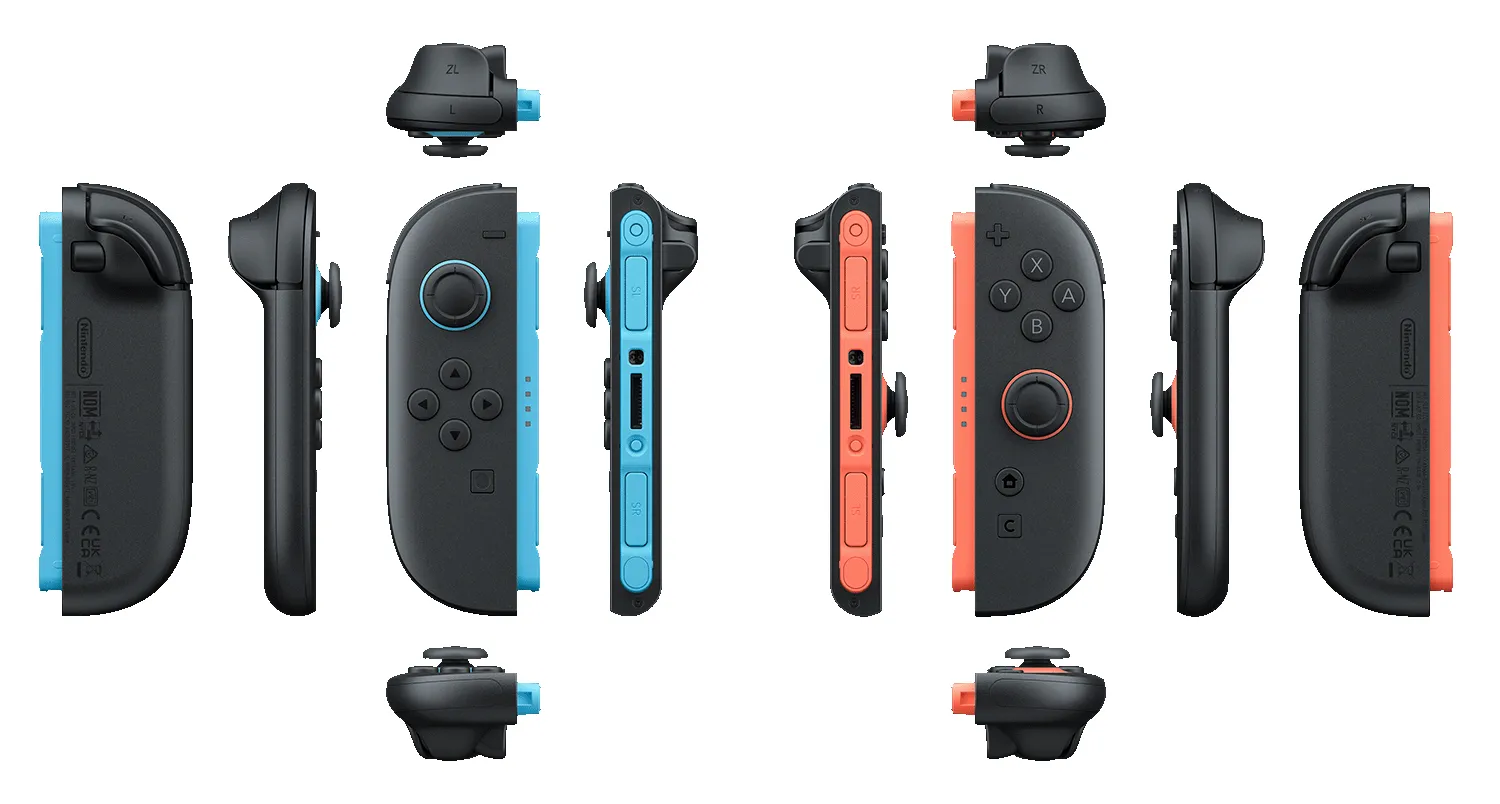 Nintendo Switch 2 Joy-Con 2 BlueRed