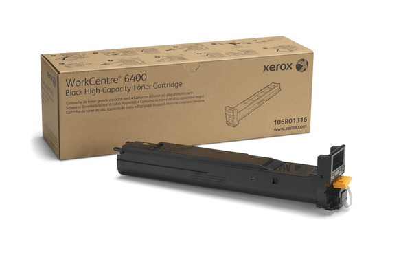 Xerox - Suuri kapasiteetti - musta - alkuper&auml;inen - v&auml;riainekasetti malleihin WorkCentre 6400S, 6400SFS, 6400X, 6400XF, 6400XM