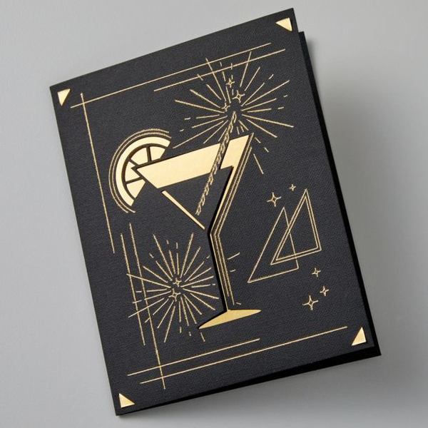 Cricut Joy Foil ins&auml;ttningskort A2, Royal Flush, 8st