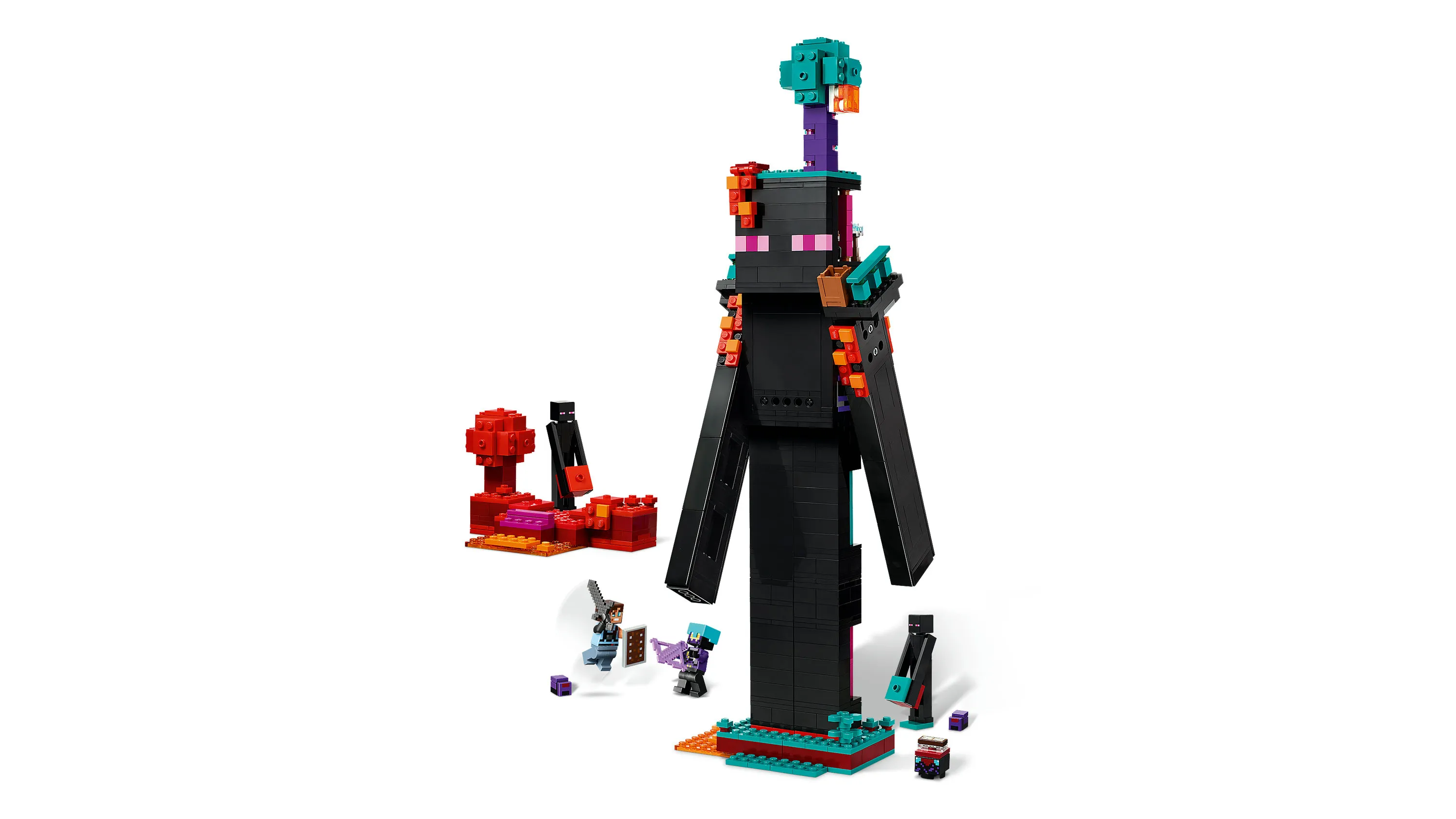 LEGO Minecraft The Enderman Tower 21279
