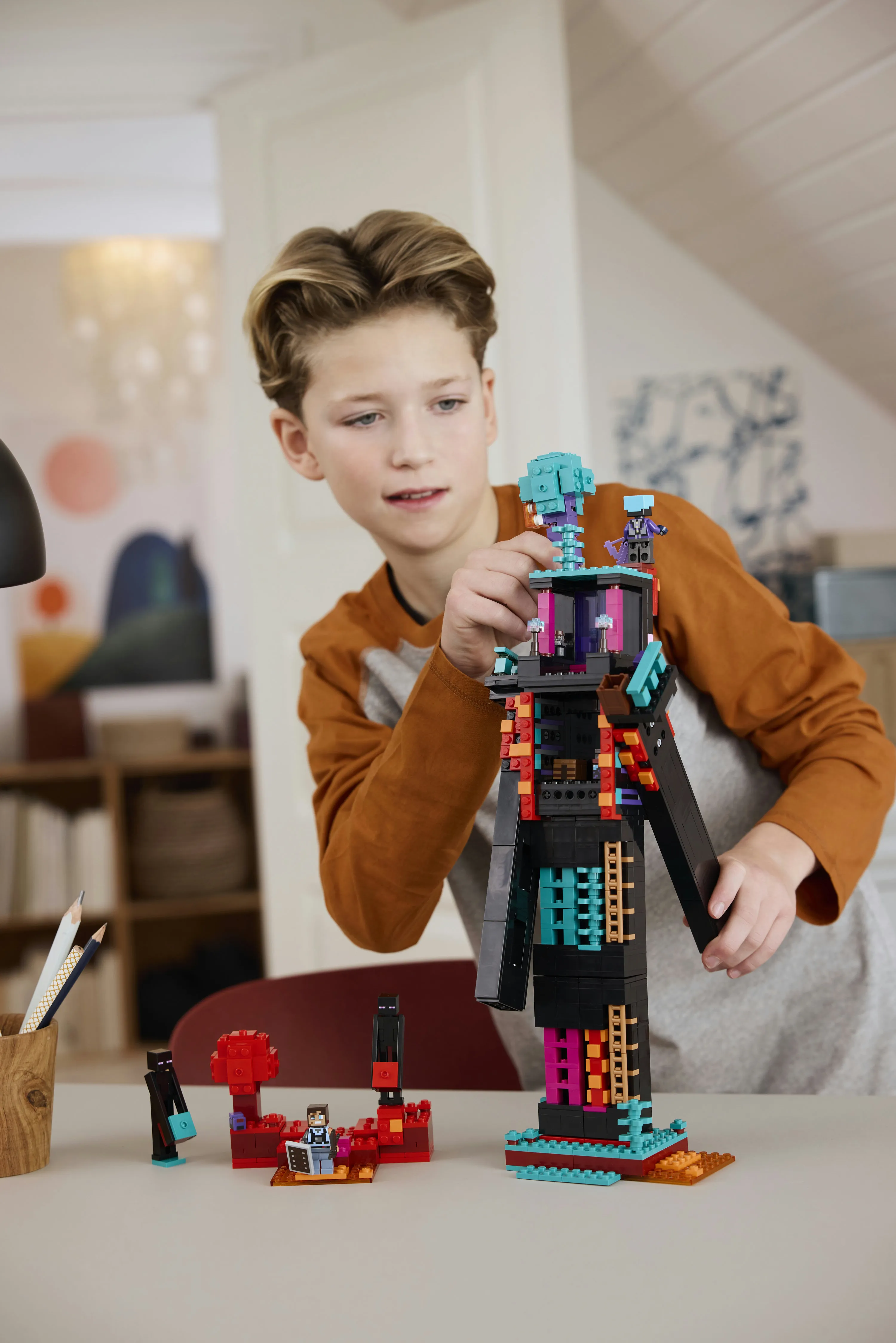 LEGO Minecraft The Enderman Tower 21279
