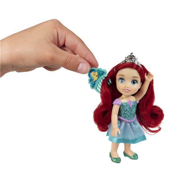 Disney Princess 6 Inch Petite Doll with Comb Ariel