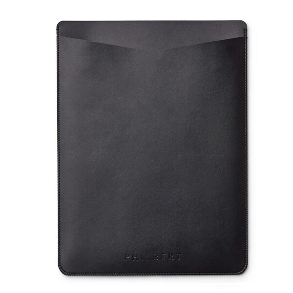 Philbert Ultra Slim Sleeve incl strap MacBook 16'' M1 2021, Black