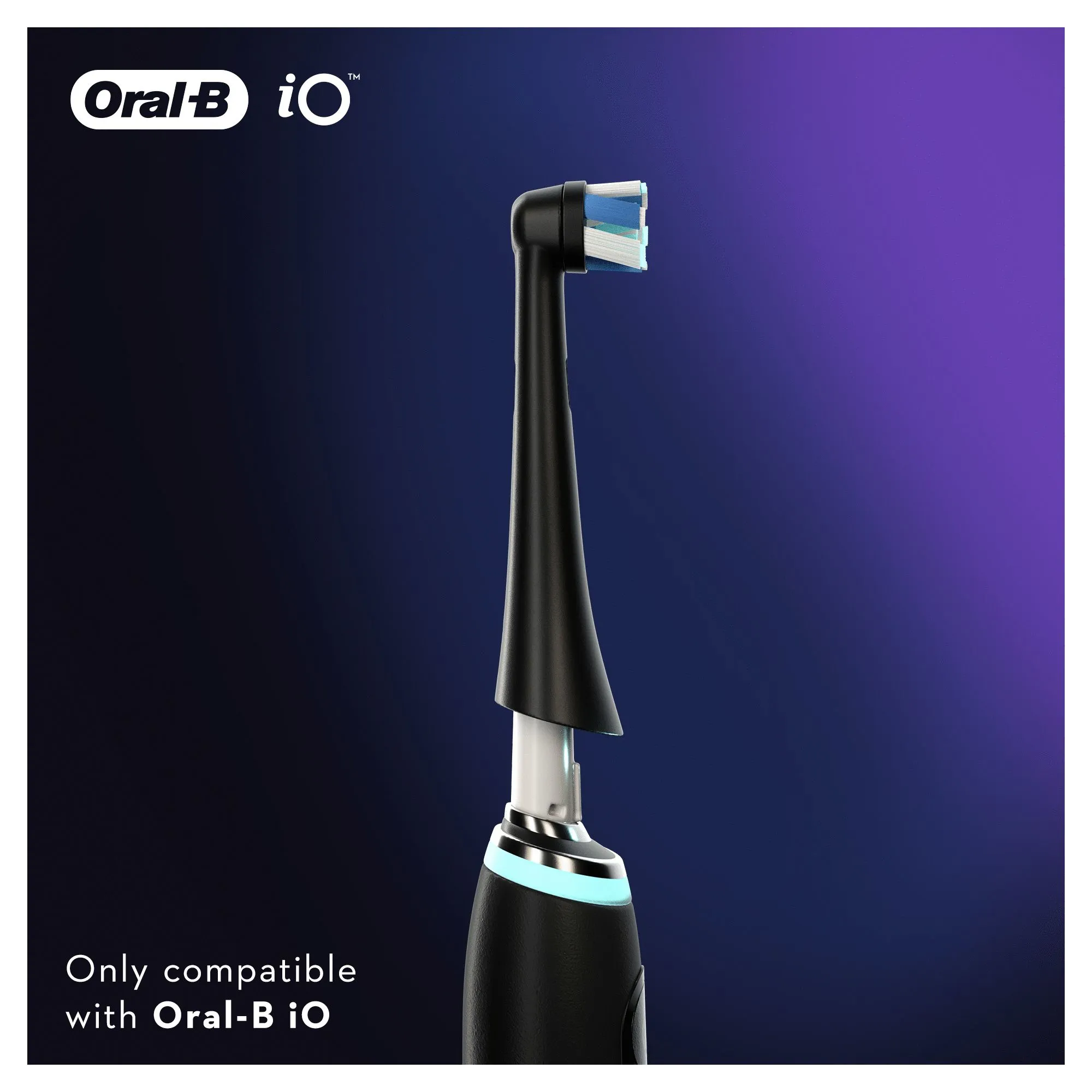 Oral-B iO Ultimate Clean Black -vaihtoharjat, 2kpl