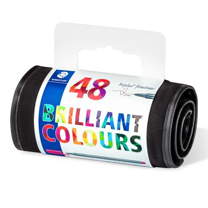 Fineliner Triplus rollup 0,3mm ass (48)