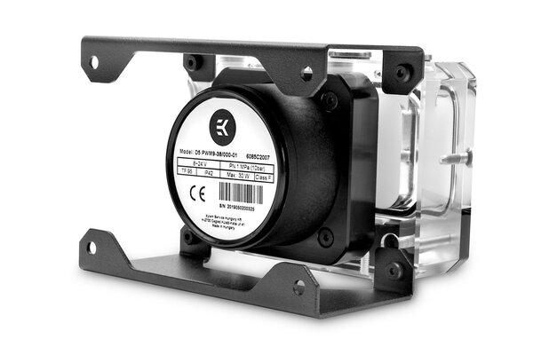 EKWB EK-Quantum Kinetic FLT 80 D5 PWM D-RGB, pump (transparent/black, reservoir/pump combo)