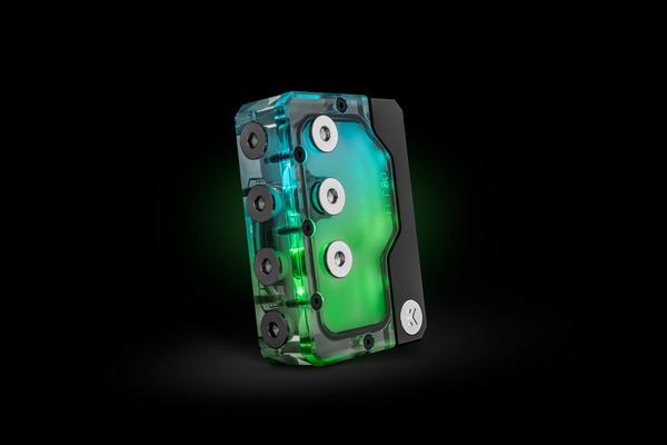 EKWB EK-Quantum Kinetic FLT 80 D5 PWM D-RGB, pump (transparent/black, reservoir/pump combo)
