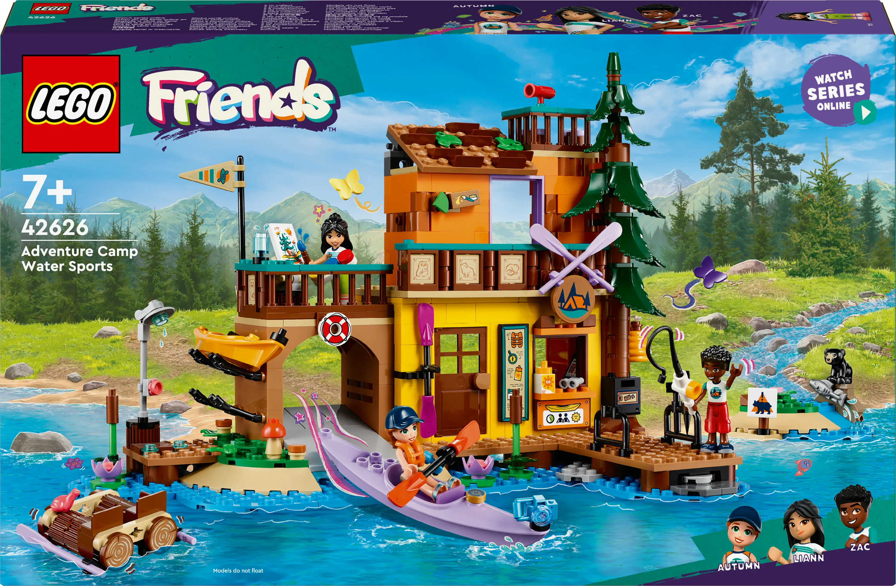 LEGO Friends Water Sports at Adventure Camp 42626