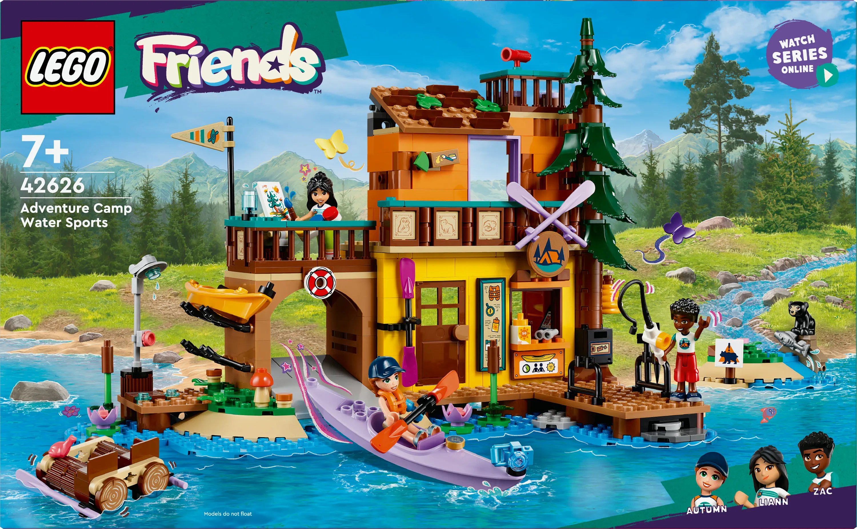 LEGO Friends Water Sports at Adventure Camp 42626