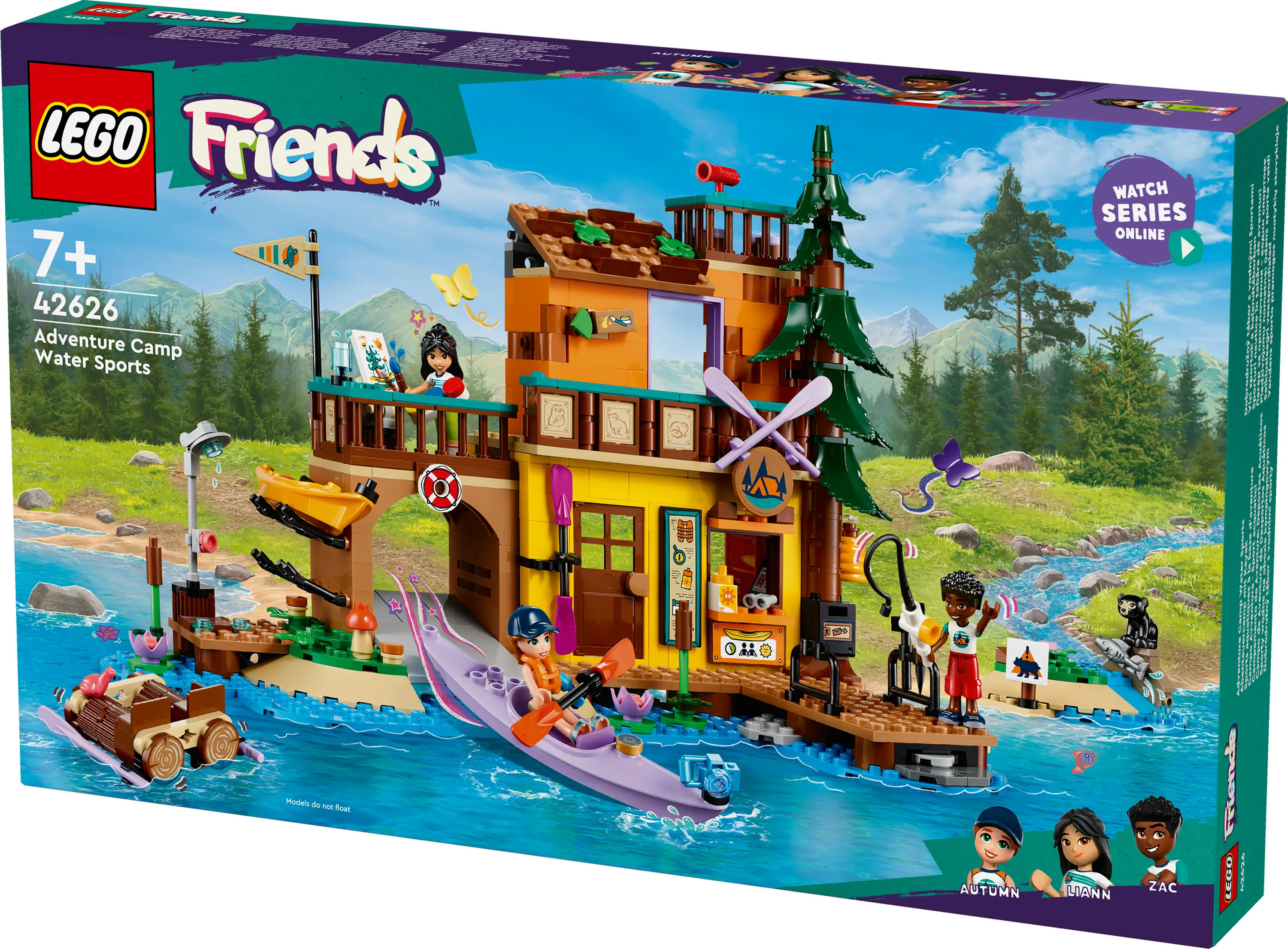 LEGO Friends Water Sports at Adventure Camp 42626