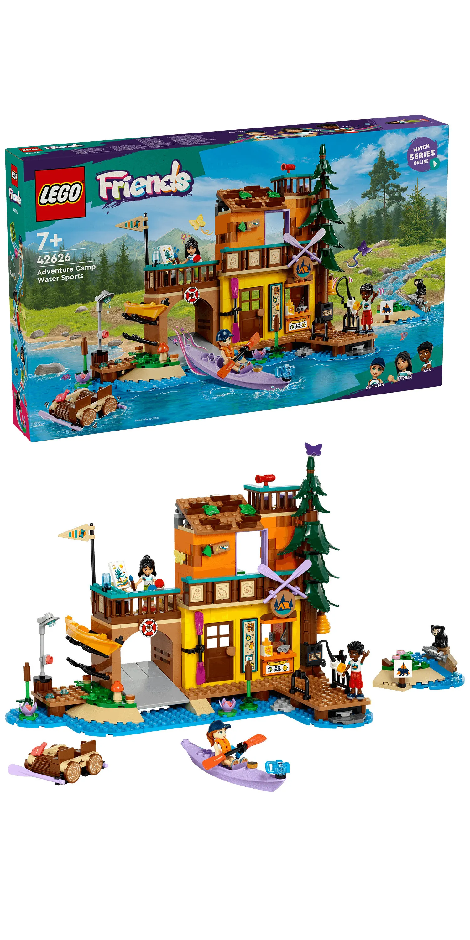LEGO Friends Water Sports at Adventure Camp 42626