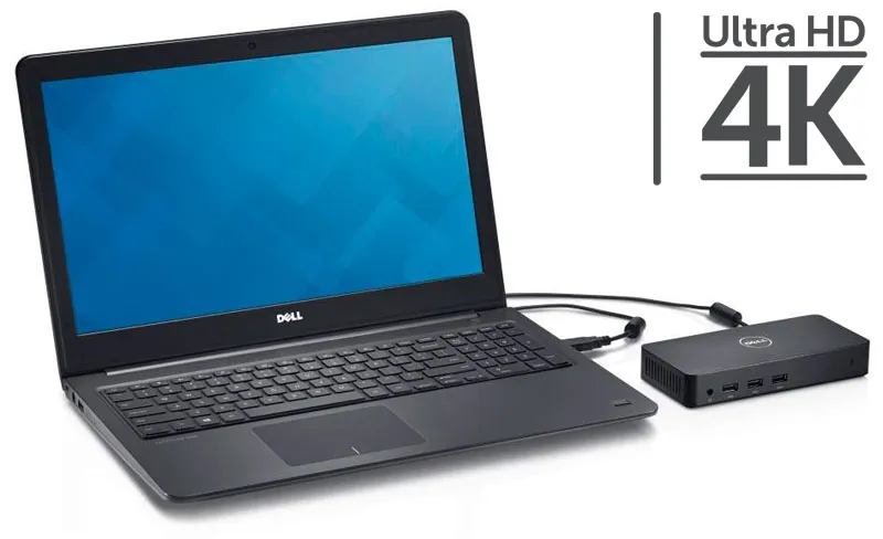 Dell D3100, ULTRA HD 4K, USB 3.0 DOCK