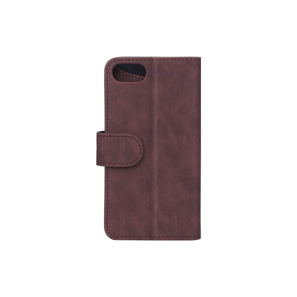 GEAR Wallet, iPhone SE/8/7/6/6s -lompakkokotelo, Ruskea