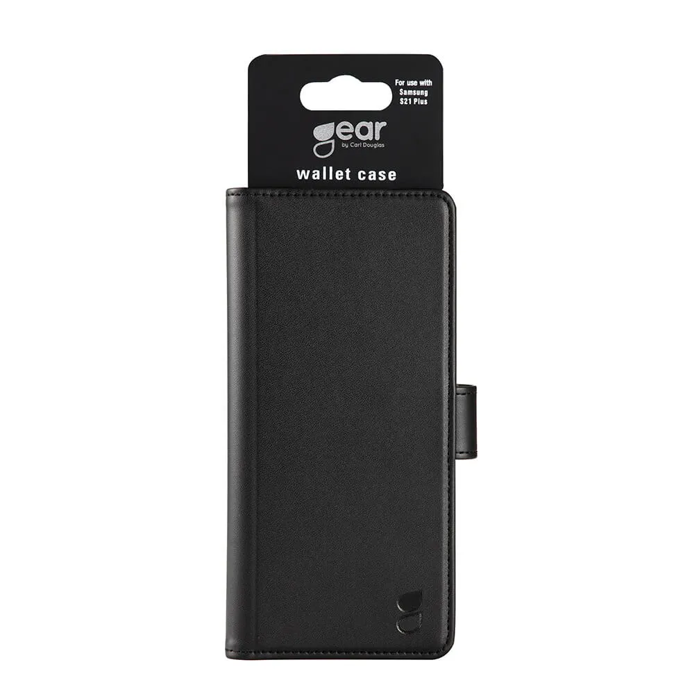 GEAR Wallet, Galaxy S21 Plus - pl&aring;nboksfodral, Svart