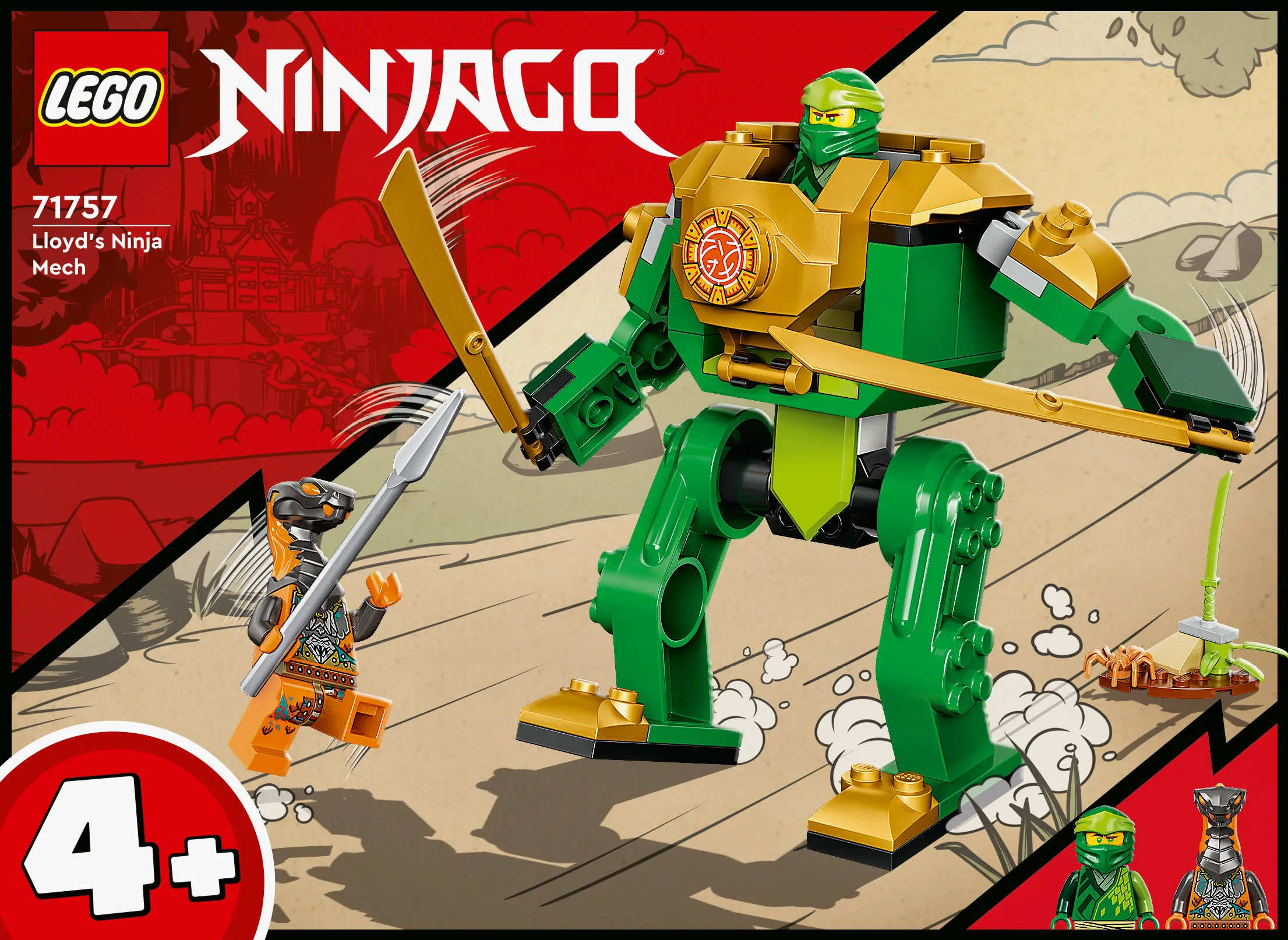 Lego Ninjago Lloyd's Ninja Mech 71757