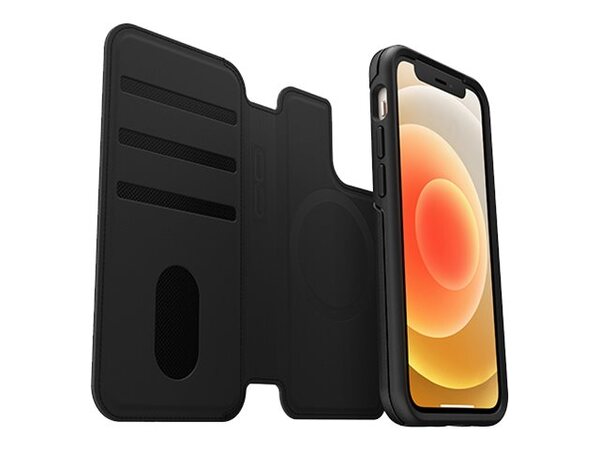 OTTERBOX MAGSAFE FOLIO CASE IPHONE 12 MINI BLACK