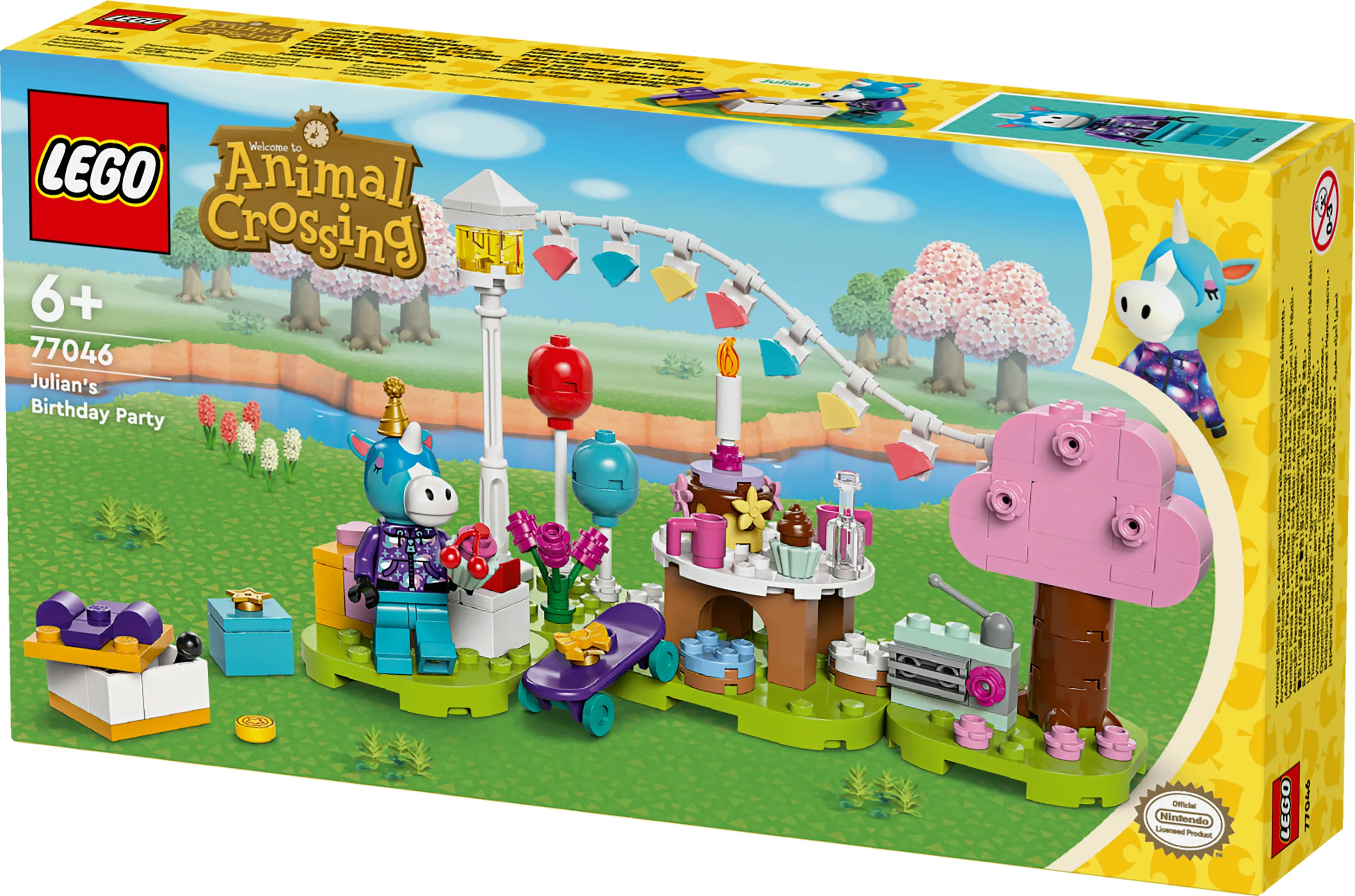 LEGO Animal Crossing Julian's Birthday Party 77046