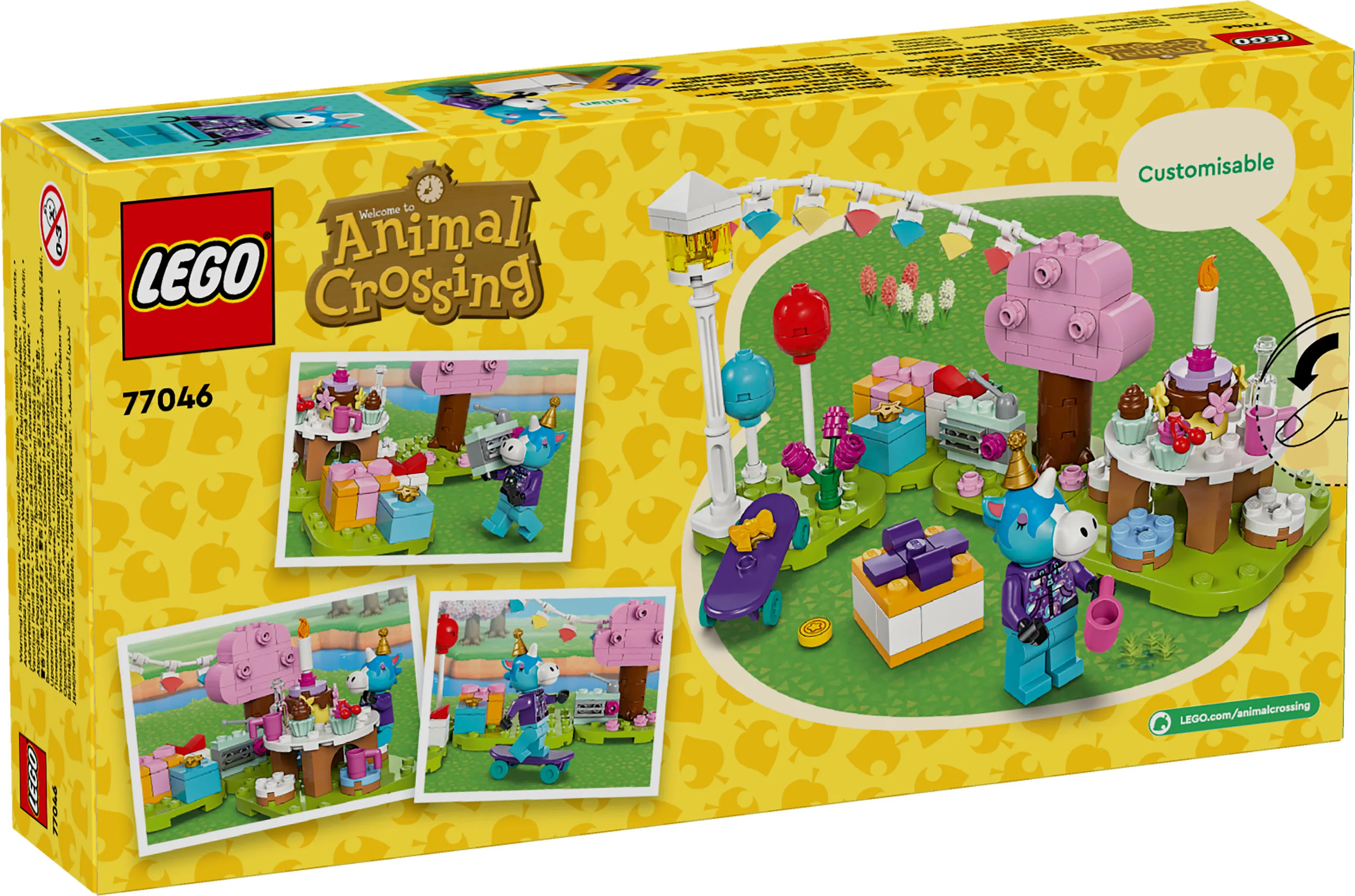 LEGO Animal Crossing Julian's Birthday Party 77046