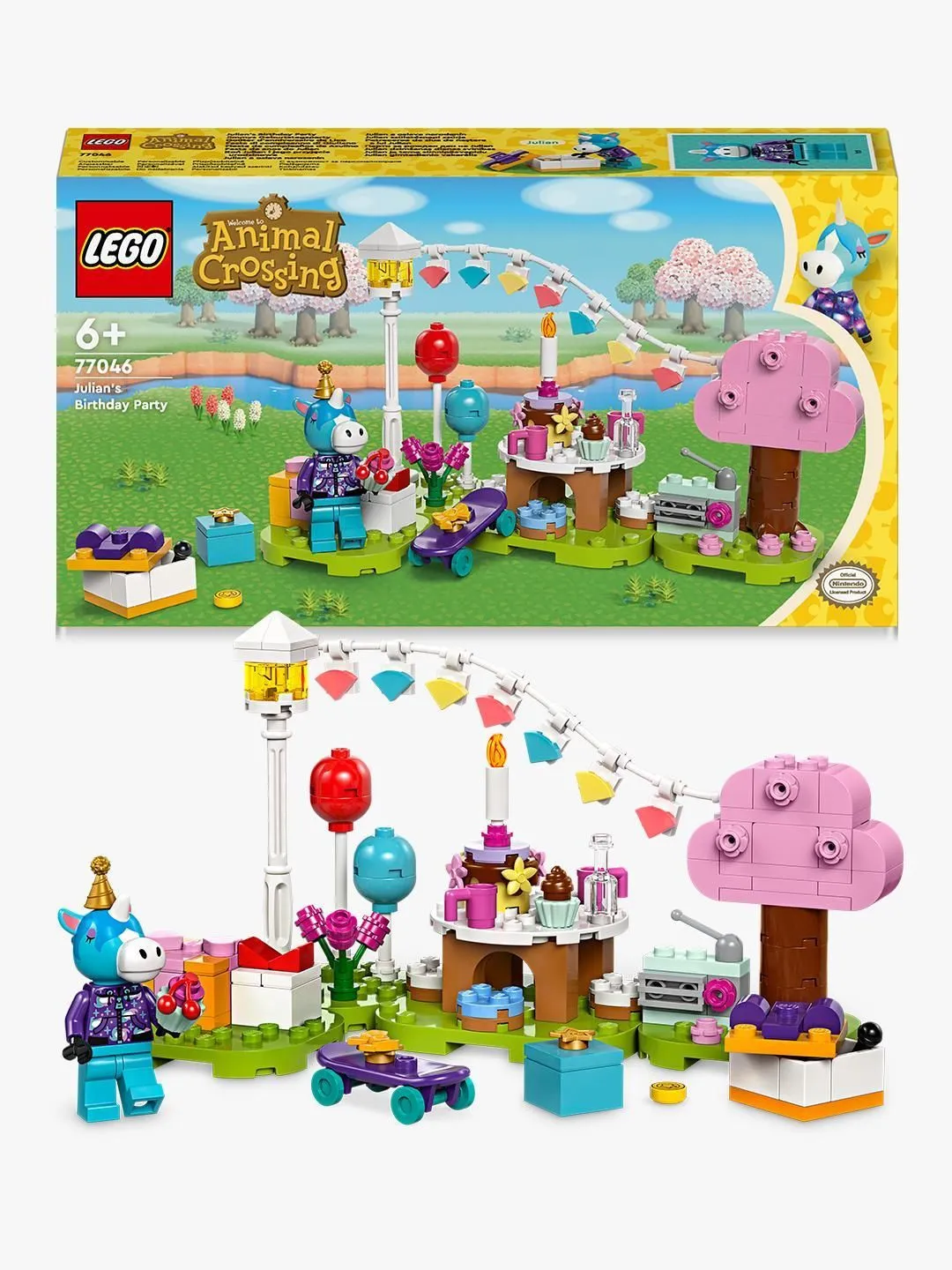 LEGO Animal Crossing Julian's Birthday Party 77046