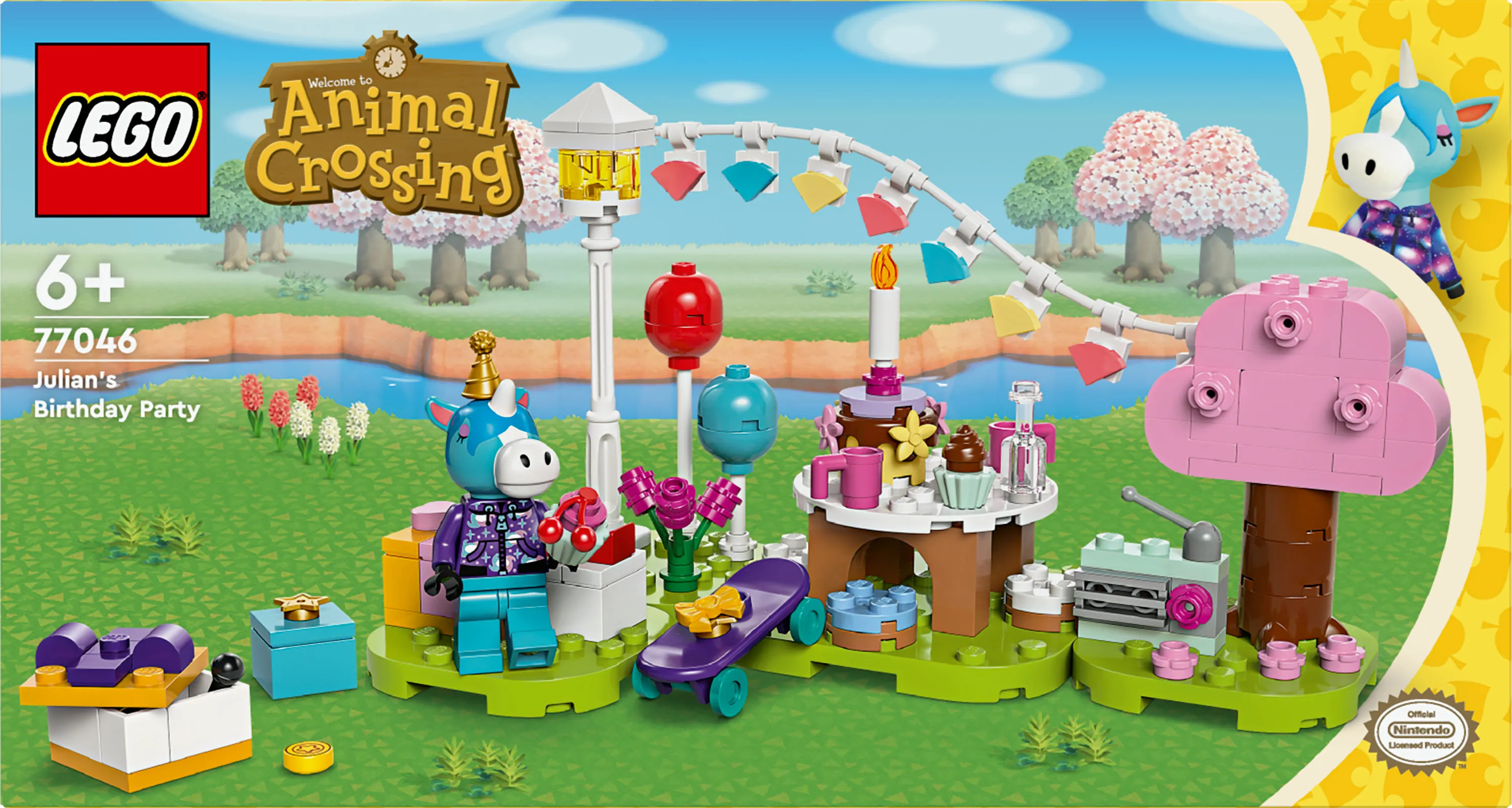 LEGO Animal Crossing Julian's Birthday Party 77046