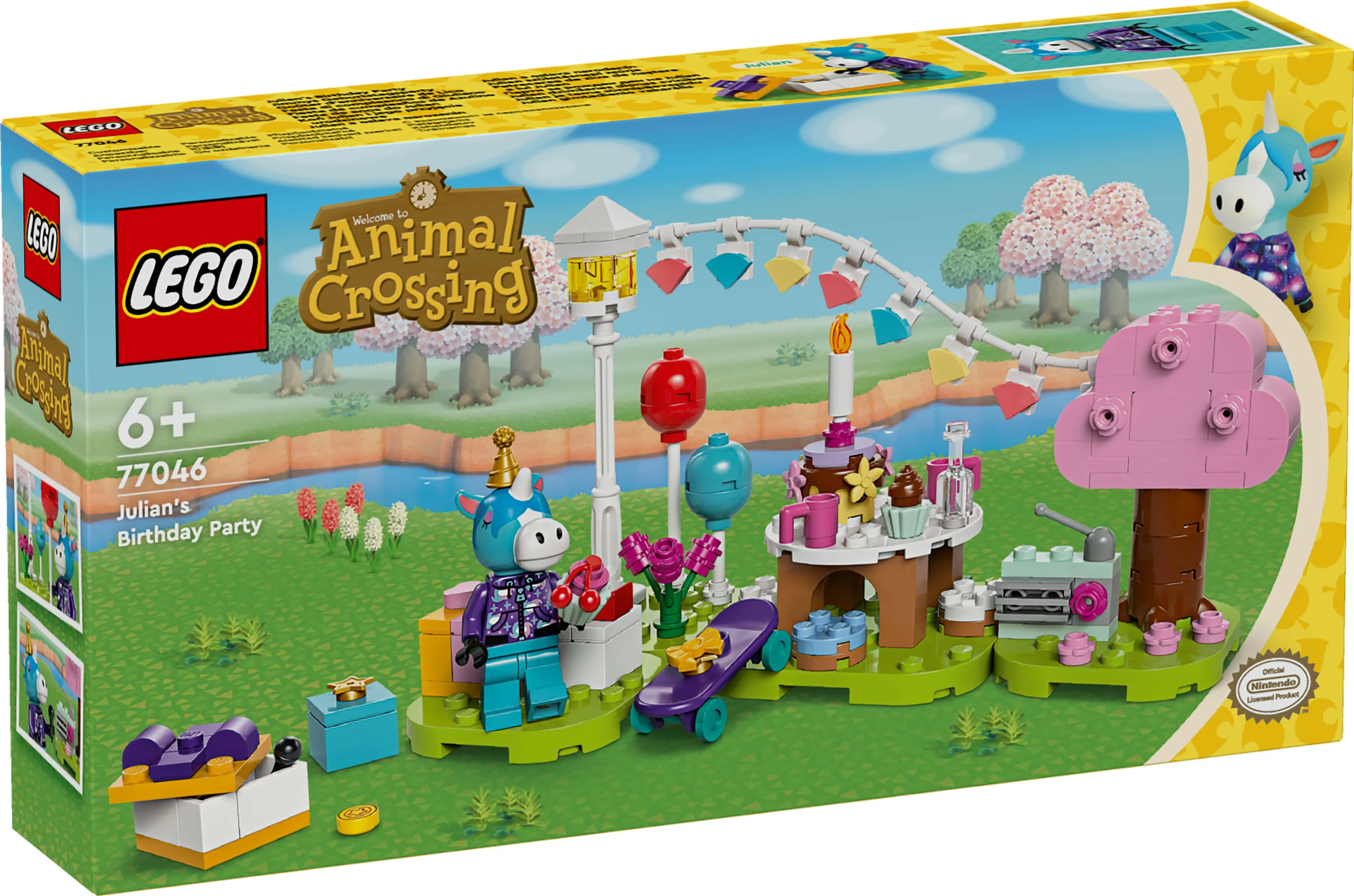 LEGO Animal Crossing Julian's Birthday Party 77046
