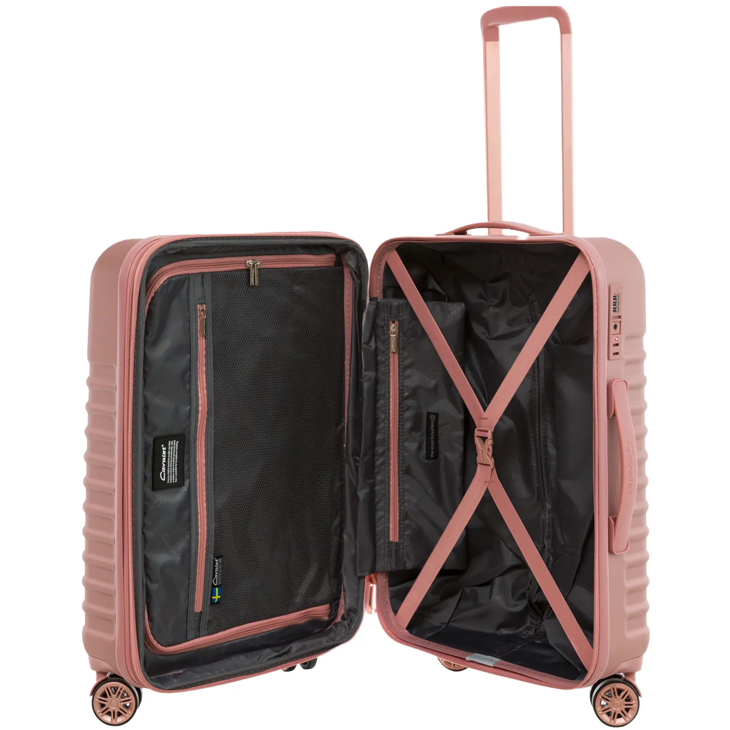 Cavalet Pasadena Medium -matkalaukku, pinkki