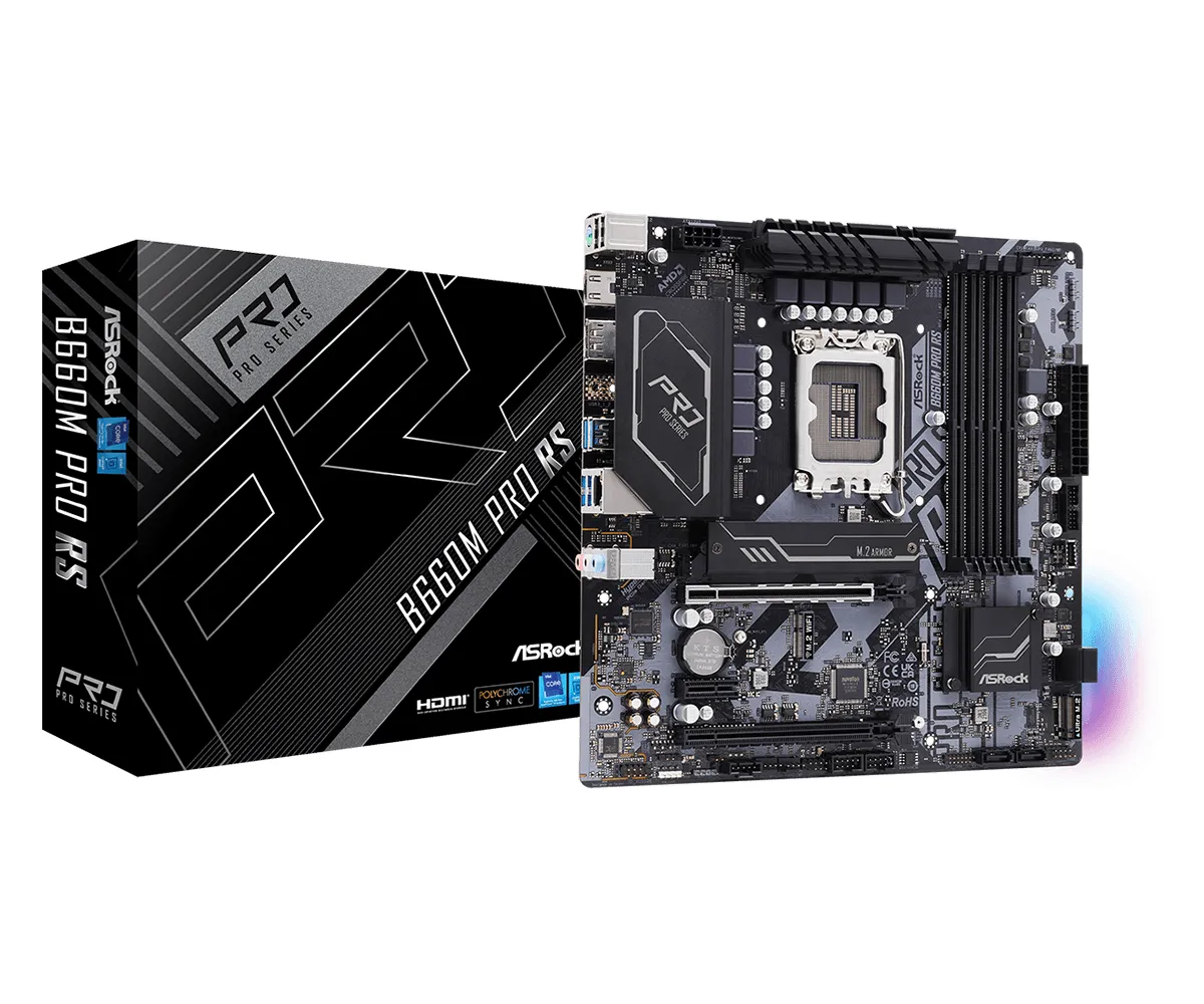 ASRock B660M Pro RS mATX - motherboard
