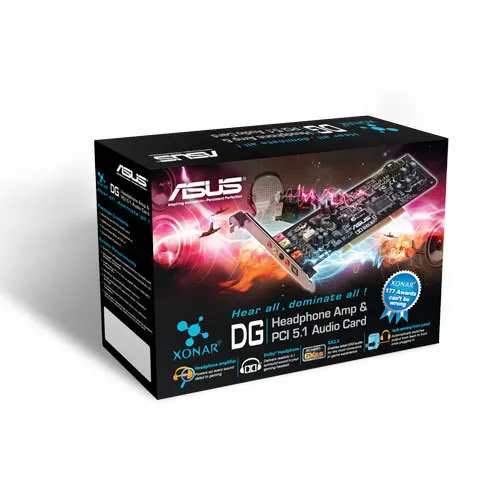 ASUS XONAR DG SOUNDCARD 5.1 PCI BULK