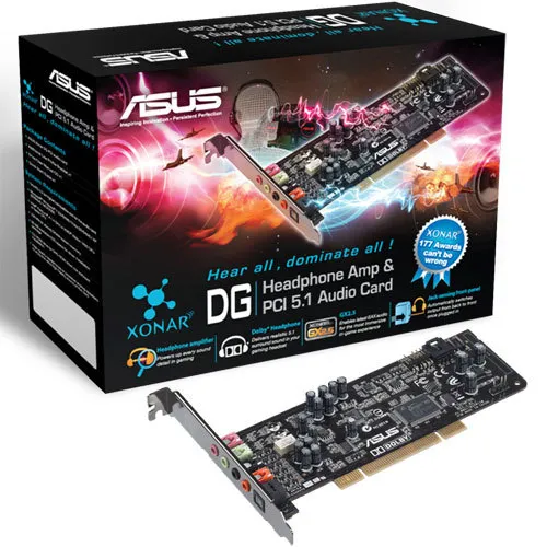 ASUS XONAR DG SOUNDCARD 5.1 PCI BULK