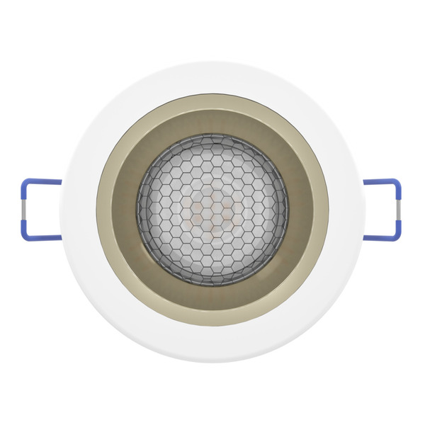 Eglo Yebra-Z Matter - Recessed Spotlight, Black and Silver