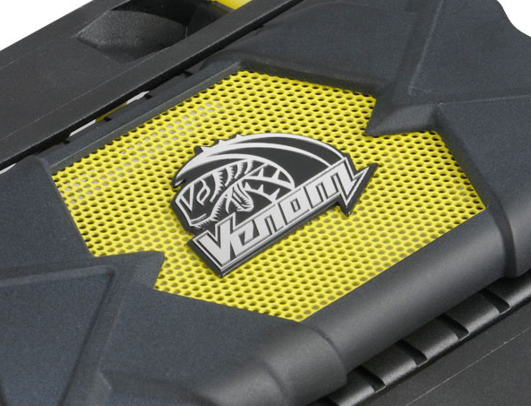 AKASA VENOM VOODOO CPU-kylare f&ouml;r Intel/AMD, gul/svart