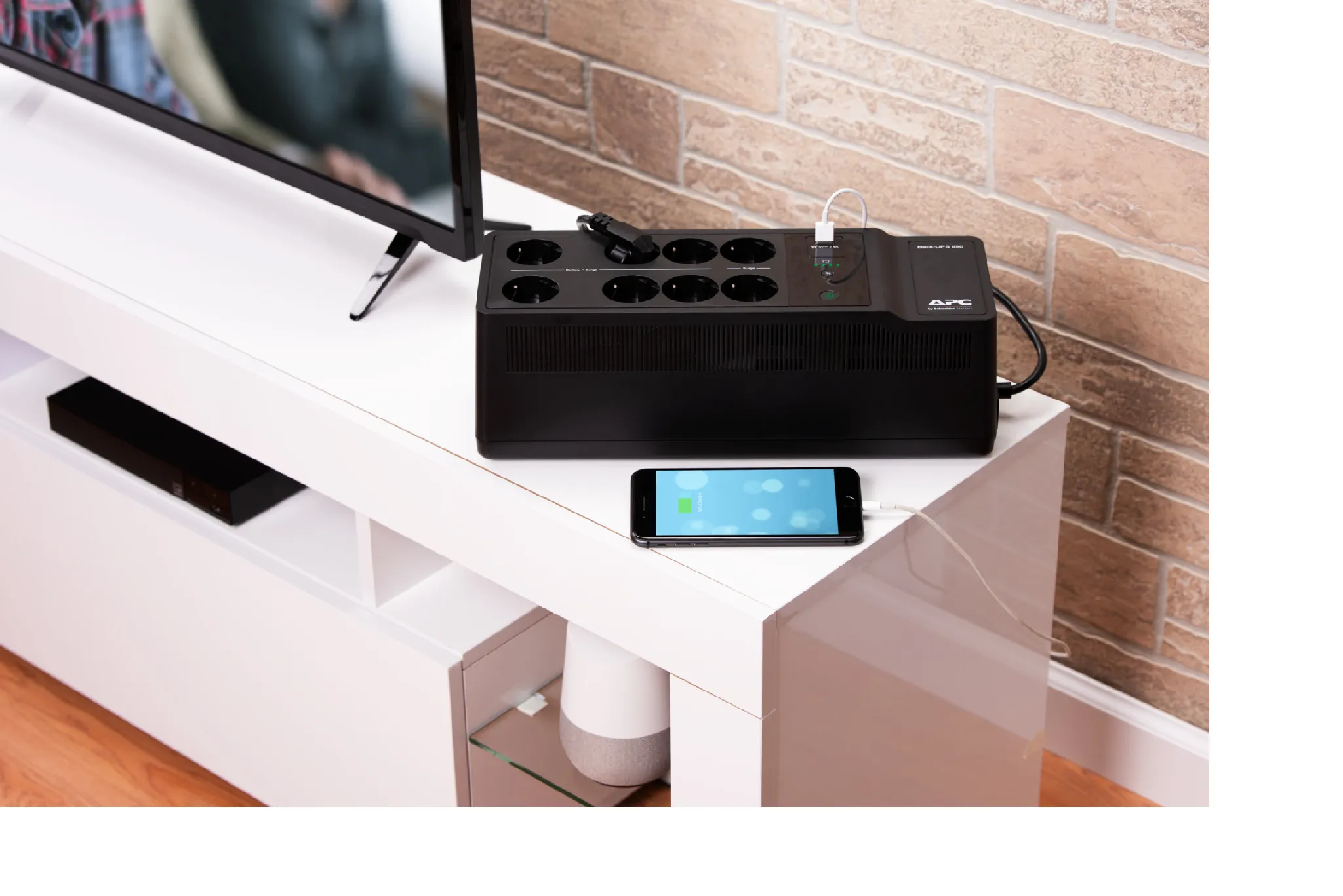APC BACK-UPS 650VA, 230V, 1 USB