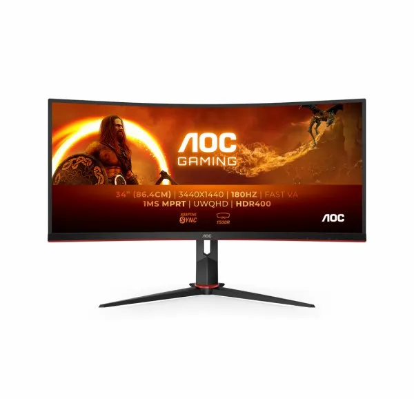 AOC CU34G2XP 34" UWQHD, VA - curved gaming monitor
