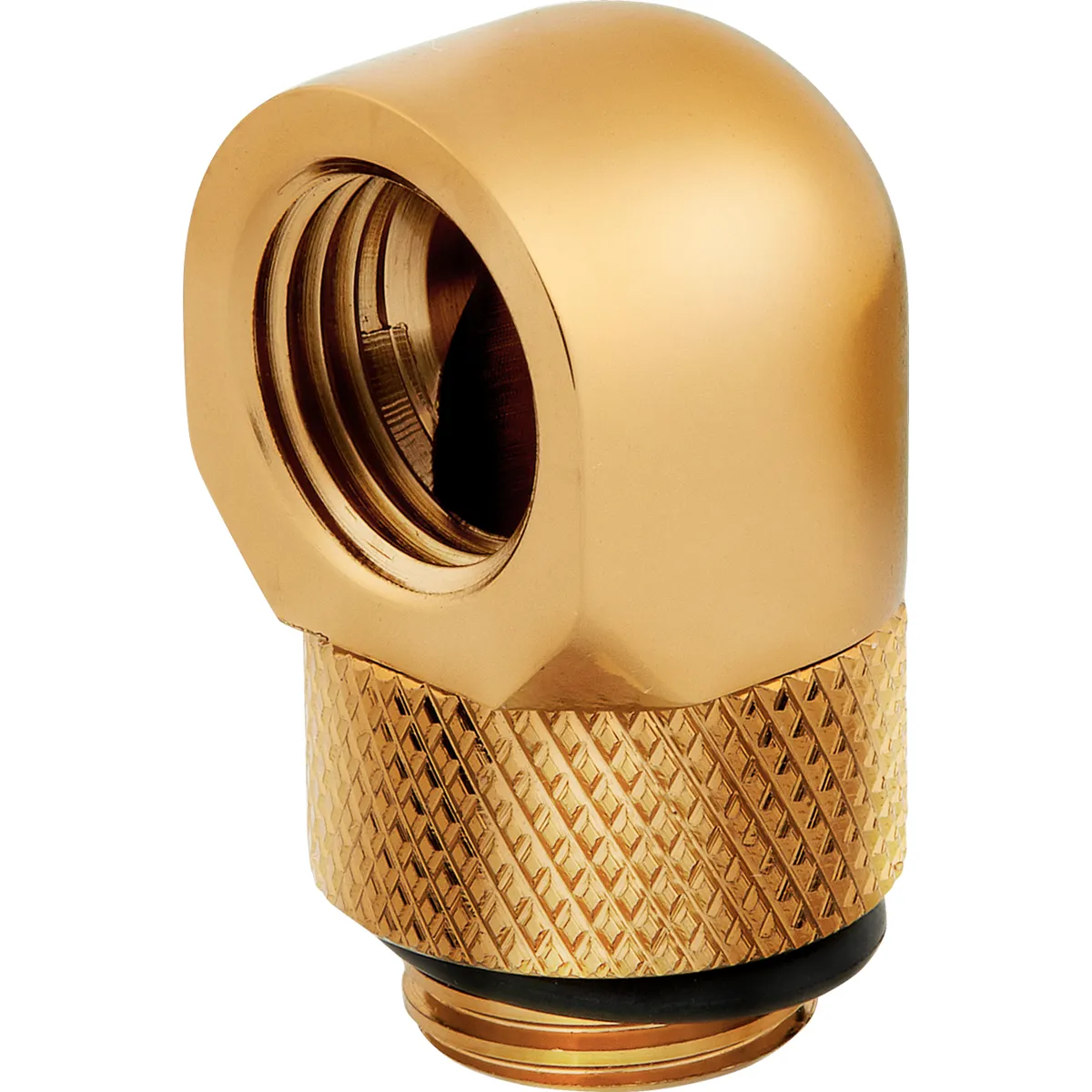 Corsair Fitting (adapter),XF Adapter 2-pack (90° Angled rotary_ gold)