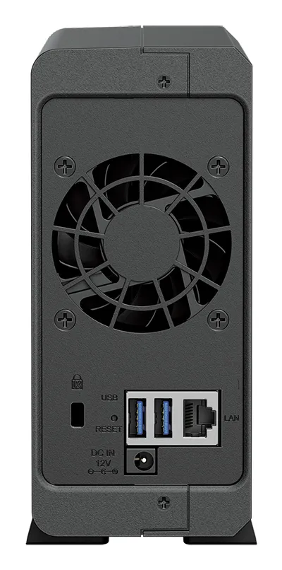 Synology DiskStation DS124 12 TB - N&auml;tverkslagring, svart