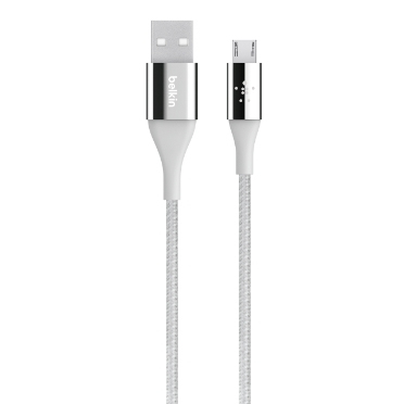 Belkin Kevlar USB-A - Micro-USB B - cable, 1.2 m, Silver