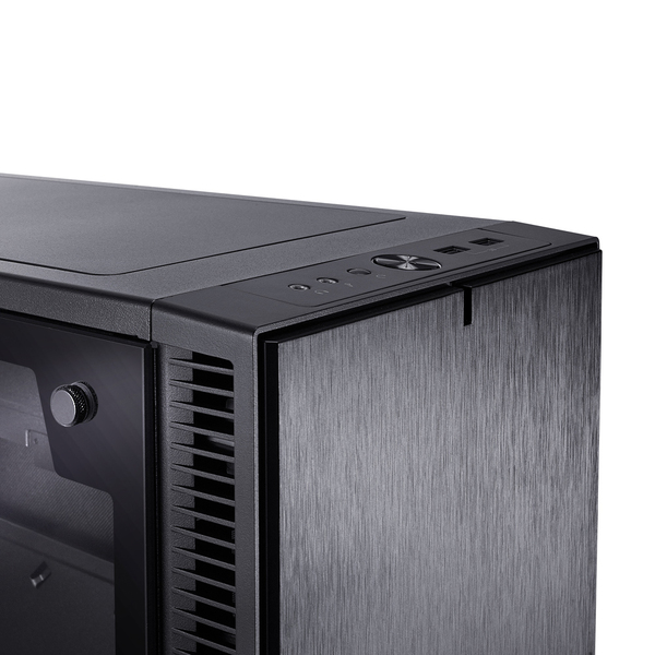 Fractal Design Define C TG - Mid Tower case, window, Black