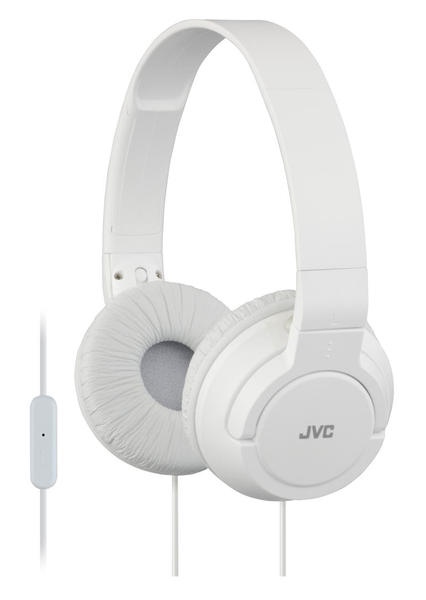 HA-SR185-W T&auml;ysikokoiset kulokkeet mikrofonilla Freestyle - valkoinen