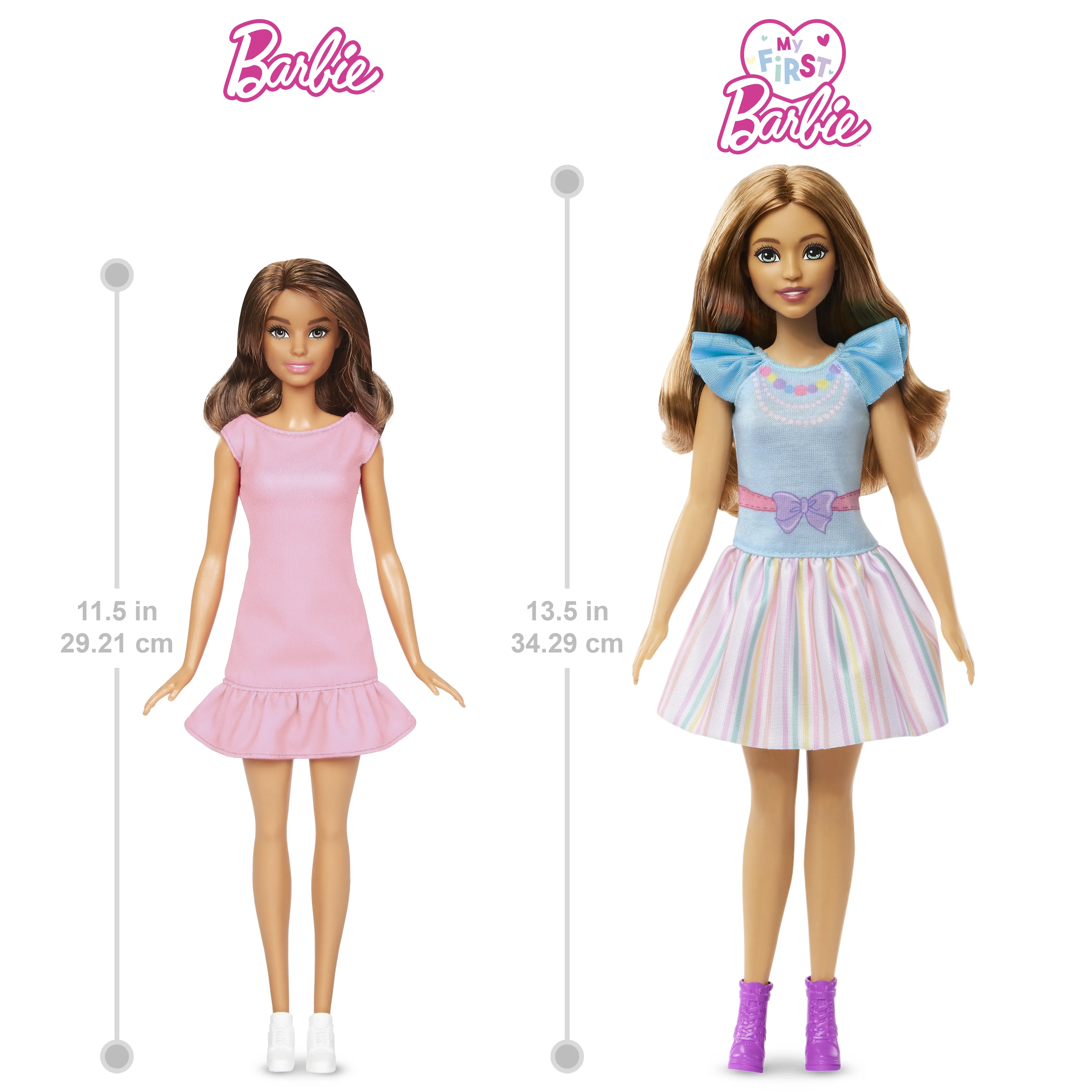 Mattel My First Barbie Teresa with Bunny (brunette hair) Doll