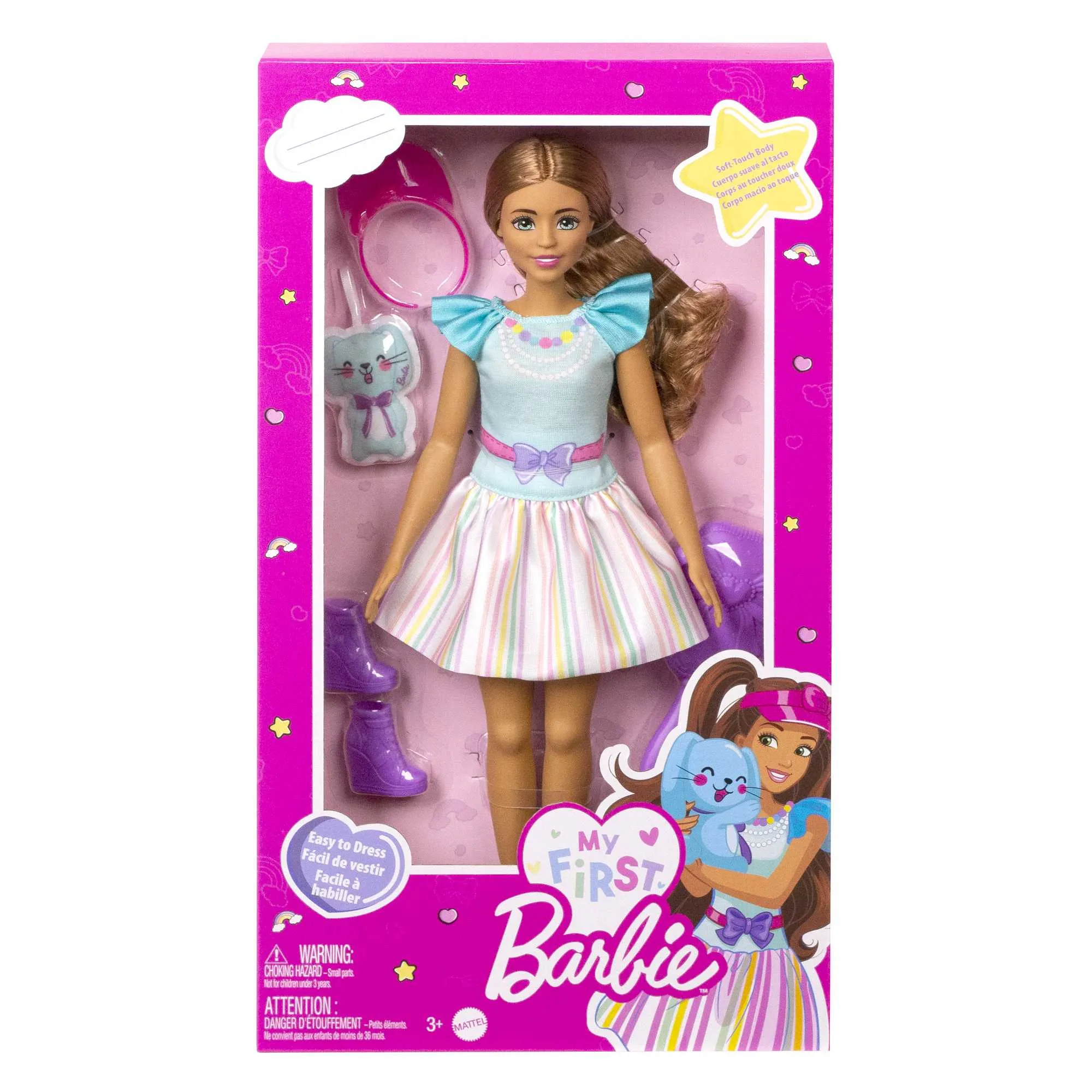 Mattel My First Barbie Teresa with Bunny (brunette hair) Doll