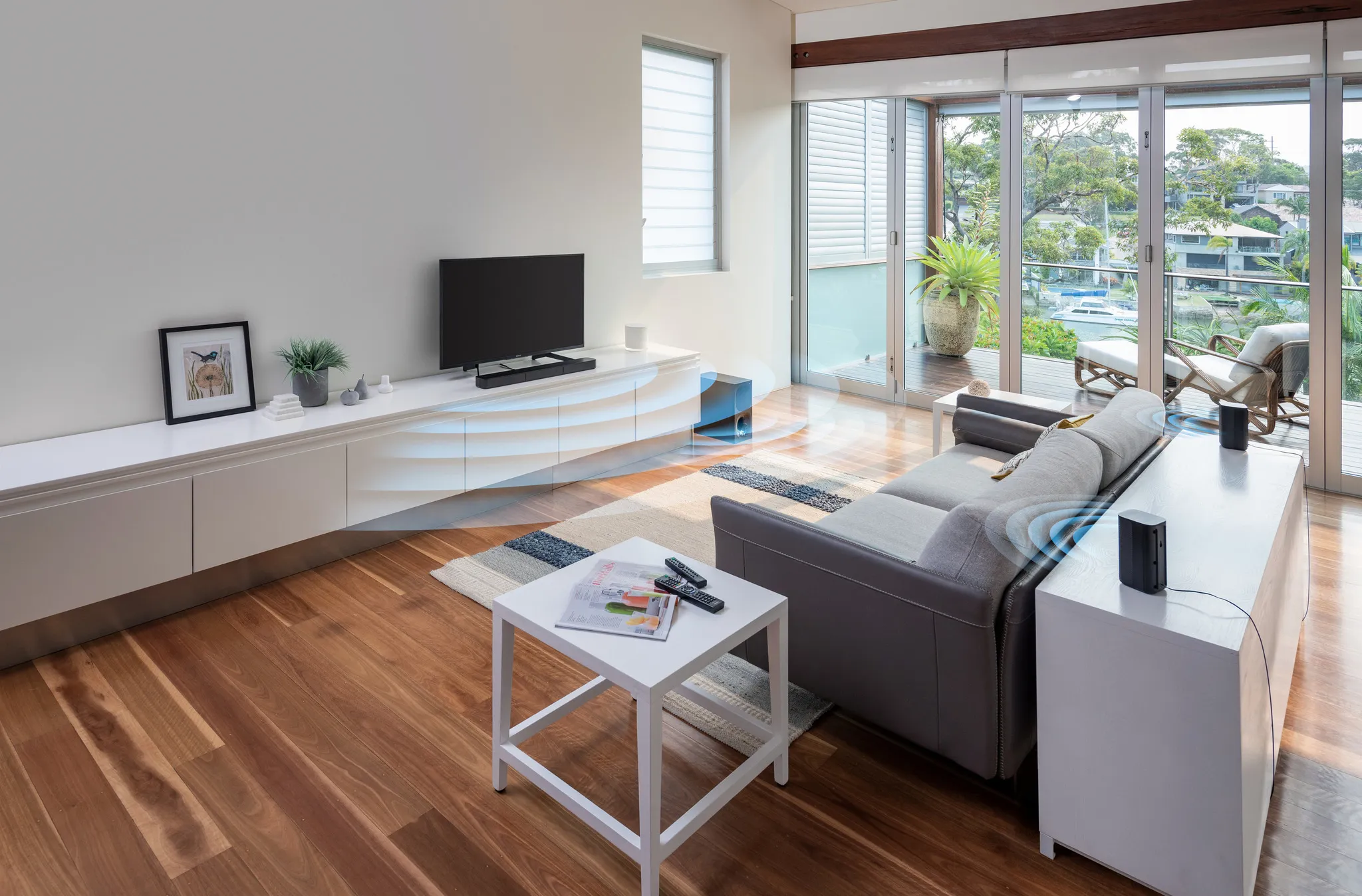 Namų kino sistema SONY HT-S20R Garso sistema