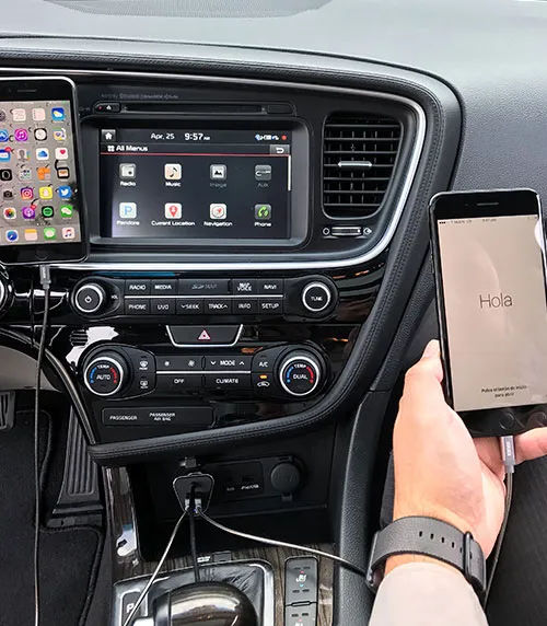 Kanex GoPower Shareable Car Charger - 4-Port USB Car Charger for Passengers